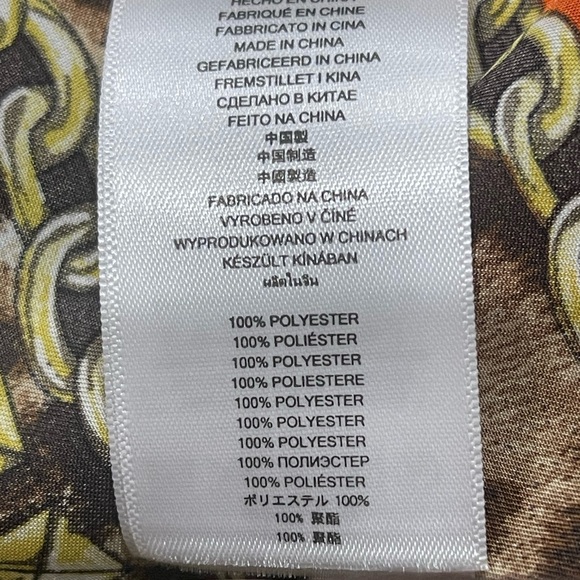 MICHAEL Michael Kors Brown and Orange Midi Dress Size S/M - Picture 12 of 13